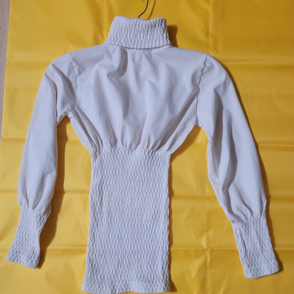 Ribbed turtleneck